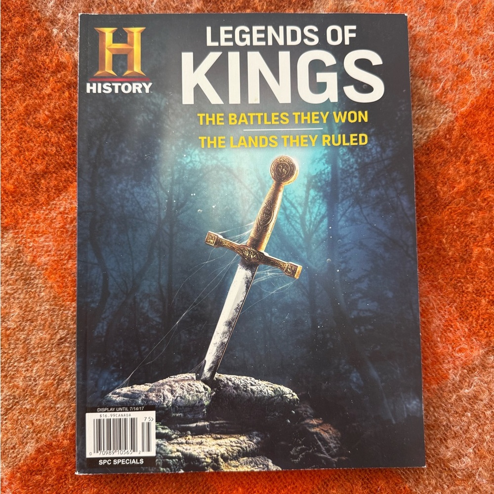 Legends of Kings Battles Won and Lands Ruled History Channel Store Magazine